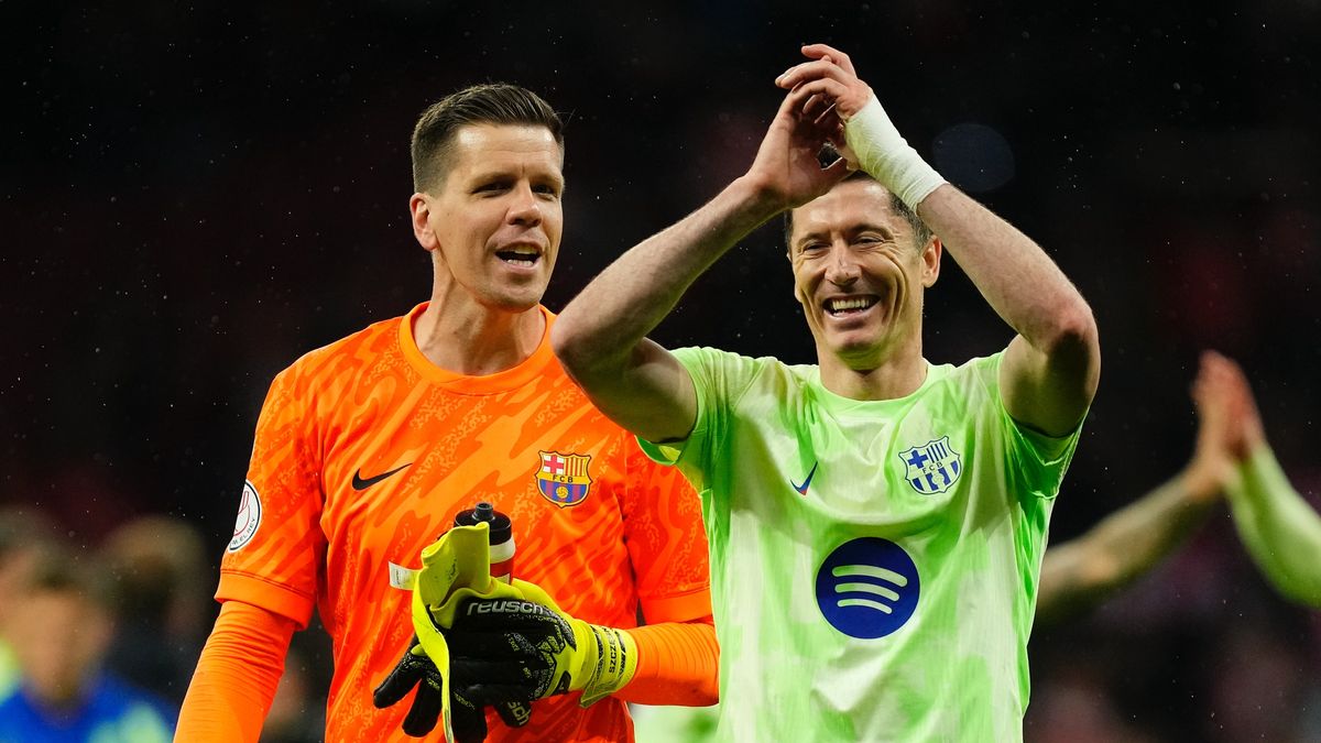 Getty Images / Na zdjęciu: Wojciech Szczęsny i Robert Lewandowski