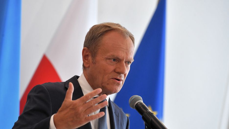Przewodniczący Platformy Obywatelskiej Donald Tusk 