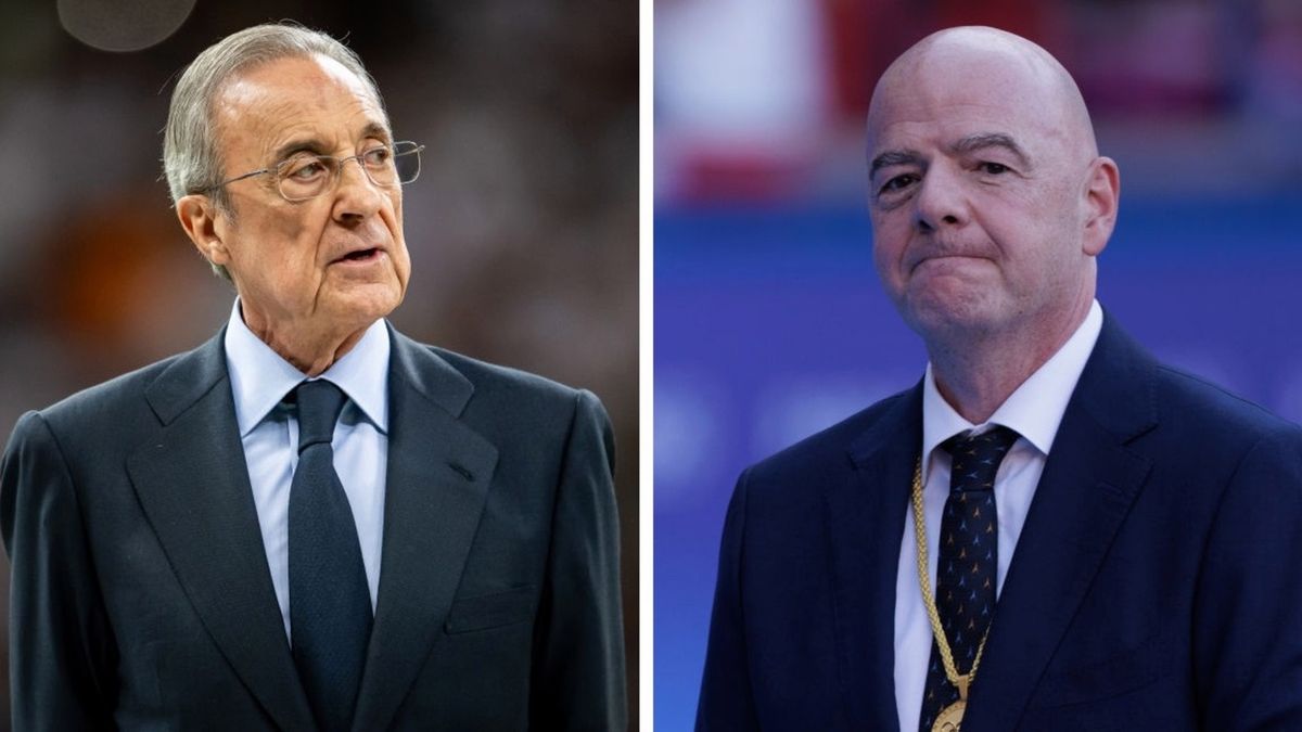 Getty Images / Mateusz Słodkowski / Tnani Badreddine / Florentino Perez / Gianni Infantino