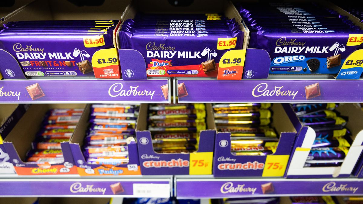 Kradzieże czekolady w Wielkiej Brytanii