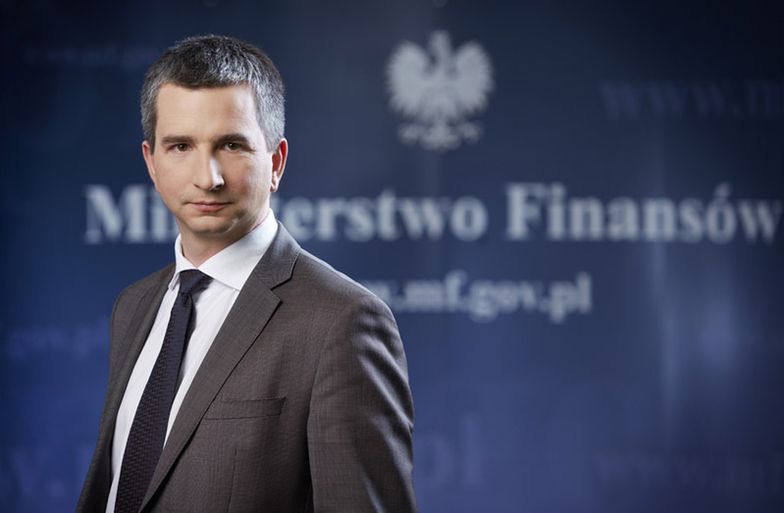 na zdjęciu: minister finansów Mateusz Szczurek