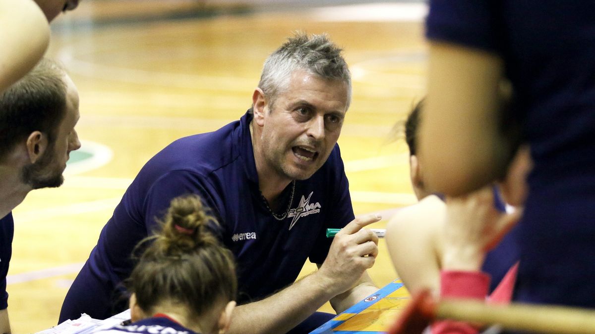 WP SportoweFakty / Justyna Serafin / Na zdjęciu: trener Alessandro Chiappini