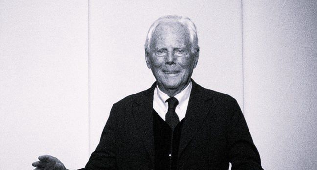Zmarł legendarny projektant Giorgio Armani. Miał 91 lat