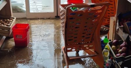 Powódź zniszczyła sklep. Działał tylko 3 dni