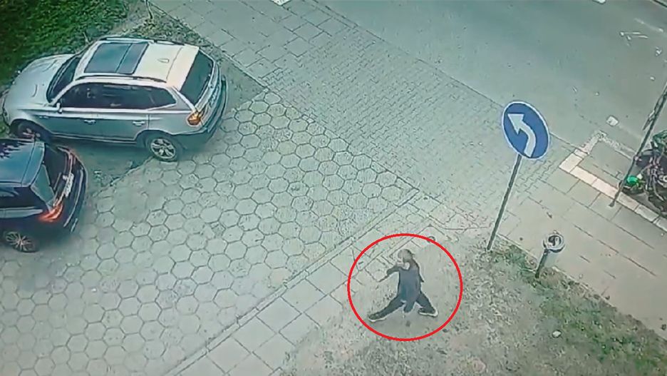 Próbował skrzywdzić 11-latkę. Policja pokazała nagranie