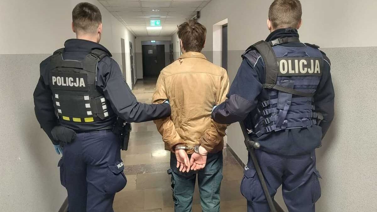 22-latek zatrzymany za próbę kradzieży samochodu