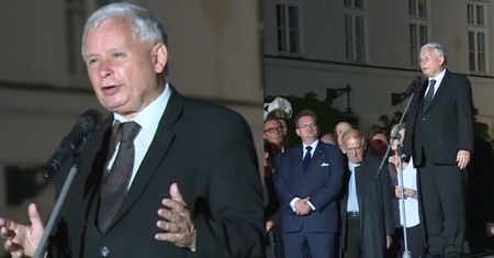 Kaczyński na 88. miesięcznicy smoleńskiej: "Po 96 marszach będziemy mogli powiedzieć: koniec, bo zwyciężyliśmy"
