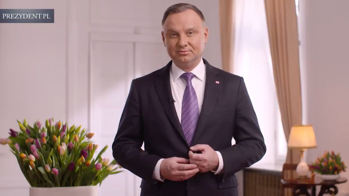 Dzień Kobiet. Prezydent Andrzej Duda nagrał okolicznościowe wideo z życzeniami
