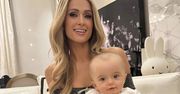 Złośliwi internauci krytykowali wygląd syna Paris Hilton. Celebrytka zabrała głos: "On ma po prostu DUŻY MÓZG"