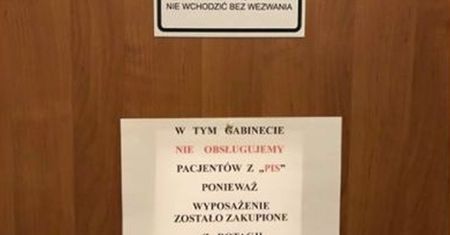 "Nie obsługujemy pacjentów z PiS". Klauzula sumienia w pomorskiej przychodni