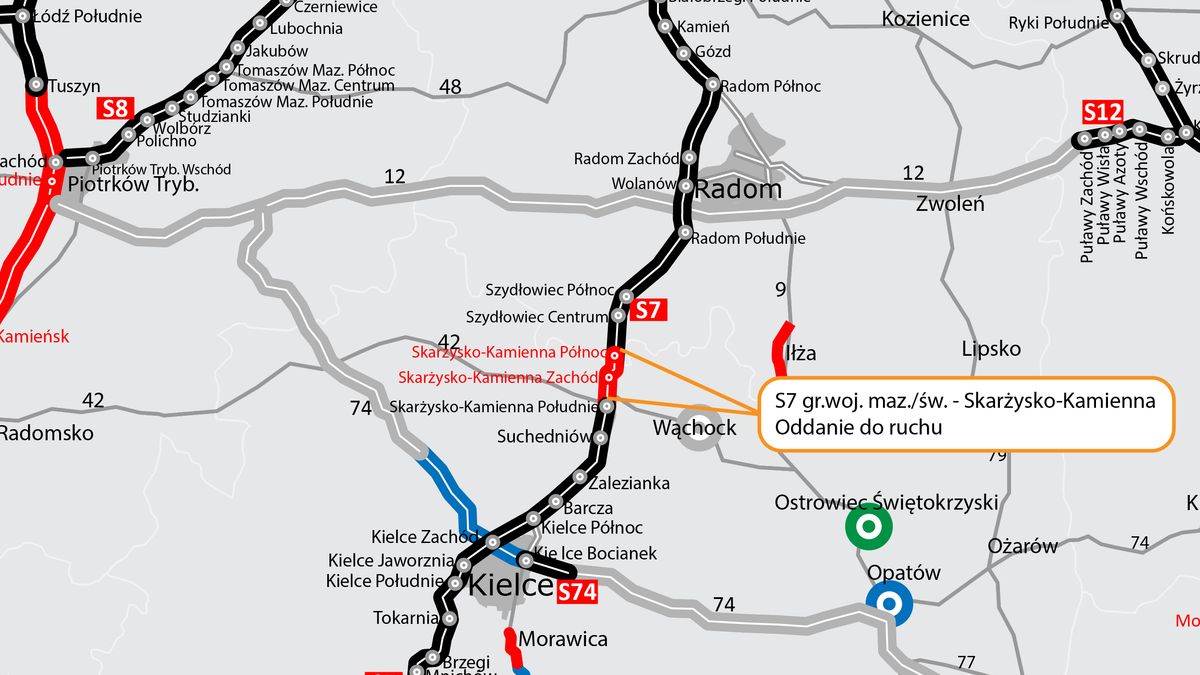 Kolejny odcinek S7 otwarty