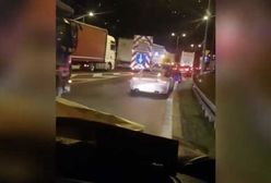 Nie utworzyli "korytarza życia". Policja szuka kierowców z autostrady A2