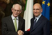 Van Rompuy gratuluje Włochom zamknięcia procedury nadmiernego deficytu