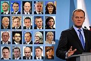 Premier Tusk przedstawił nowy skład rządu