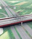 Megawęzeł pod Strykowem - autostrada ma biec na trzech poziomach i przez 13 wiaduktów