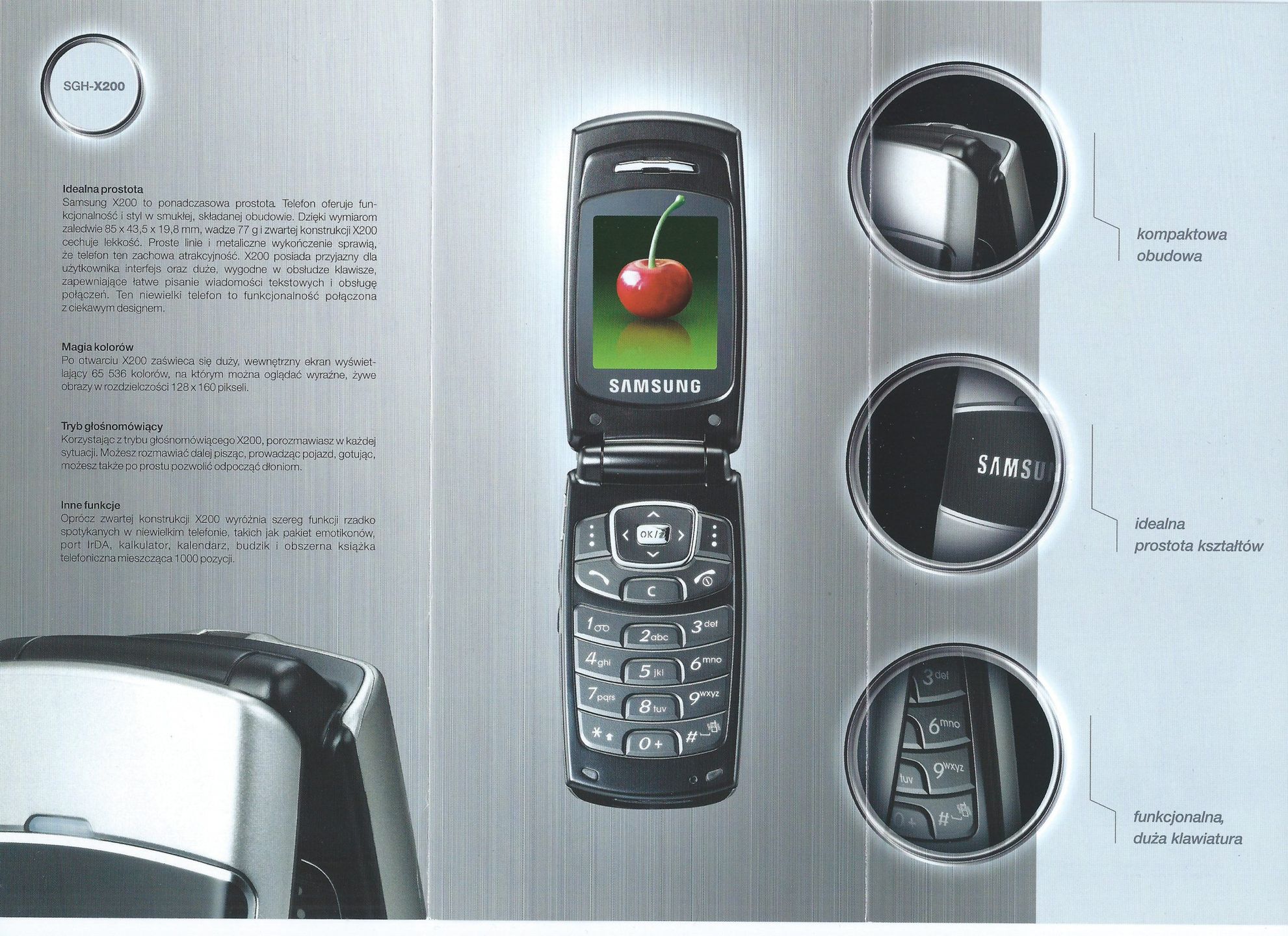 12 lat minęło, czyli ulotki promocyjne telefonów z 2005 roku 2