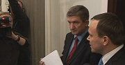 Pukali do gabinetu Tuska, czy im otworzył? Zobacz film