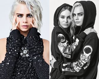 Cara Delevingne i Lily-Rose Depp w kampanii Chanel