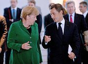 Merkel i Sarkozy obiecują plan walki z kryzysem