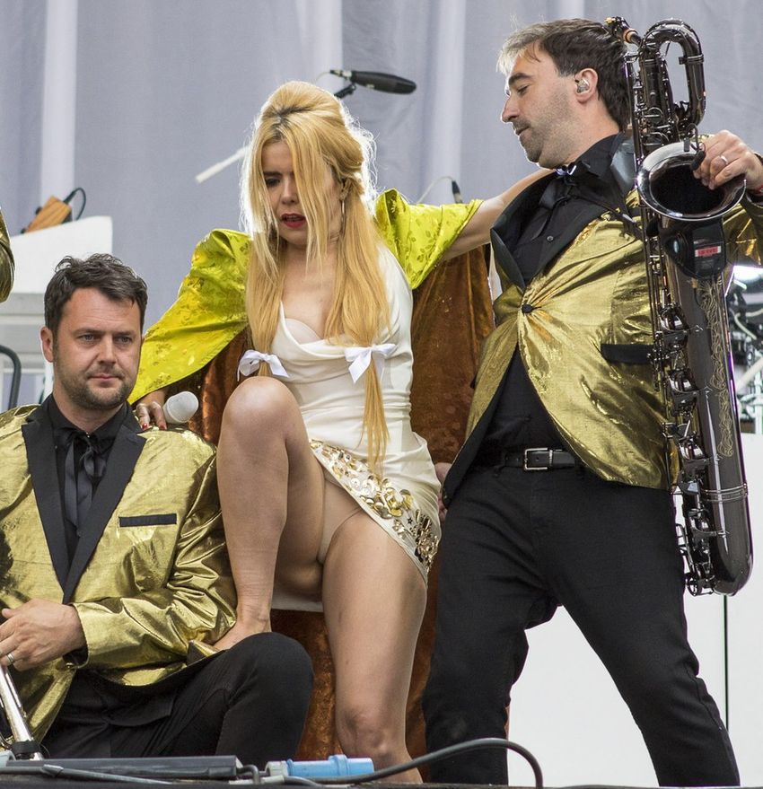 Paloma Faith na scenie szalała bez ograniczeń. To musiało skończyć się wpadką