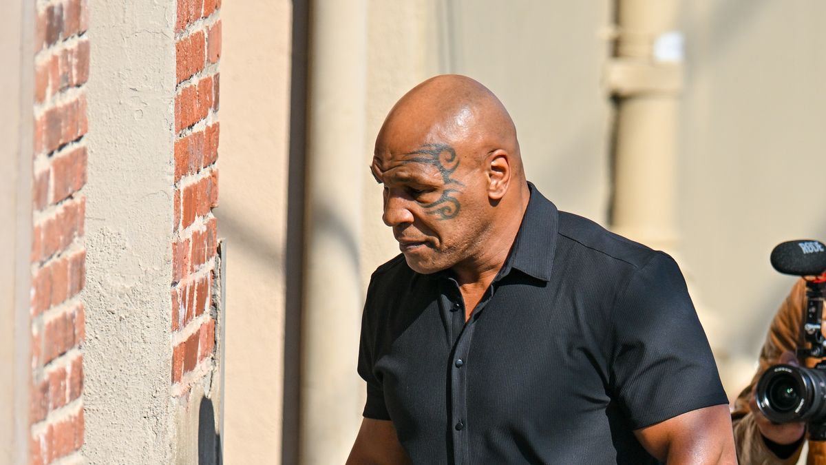 LOS ANGELES, CA - SEPTEMBER 23: Mike Tyson is seen on September 23, 2024 in Los Angeles, California.  (Photo by PG/Bauer-Griffin/GC Images)