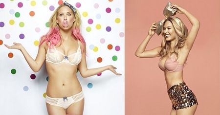 WYRETUSZOWANA Bar Refaeli reklamuje bieliznę