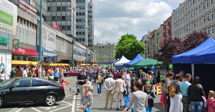 Kosmiczny Dzień Dziecka na Świętym Marcinie i placu Wolności