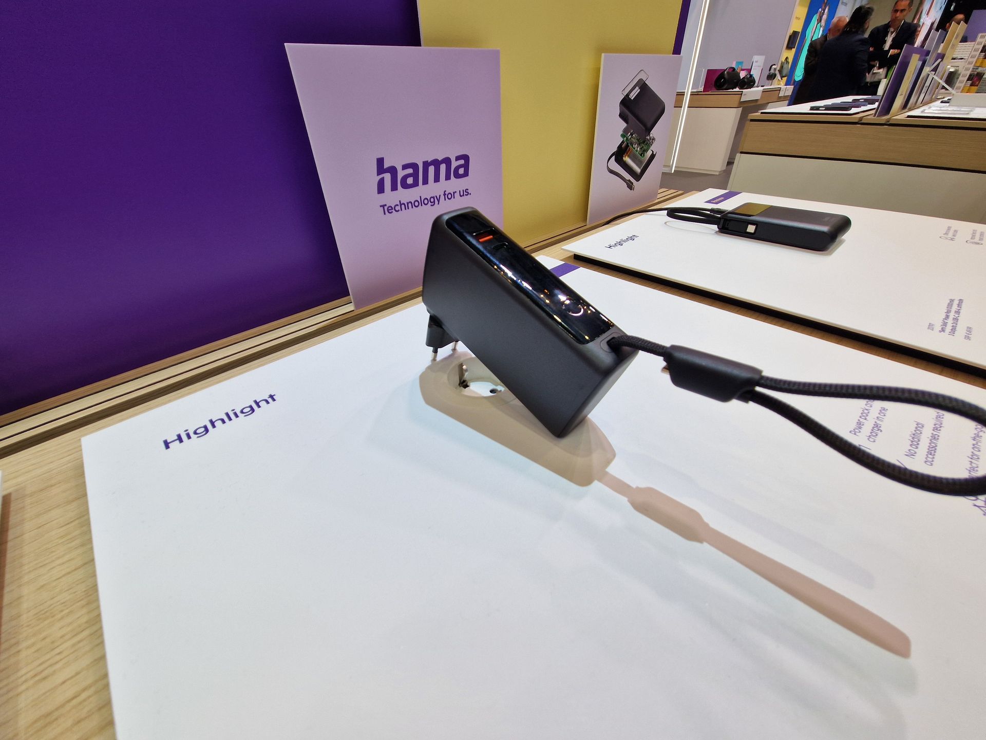 Hama na IFA 2026 pokazała powerbank o mocy 200 W (24 000 mAh)!