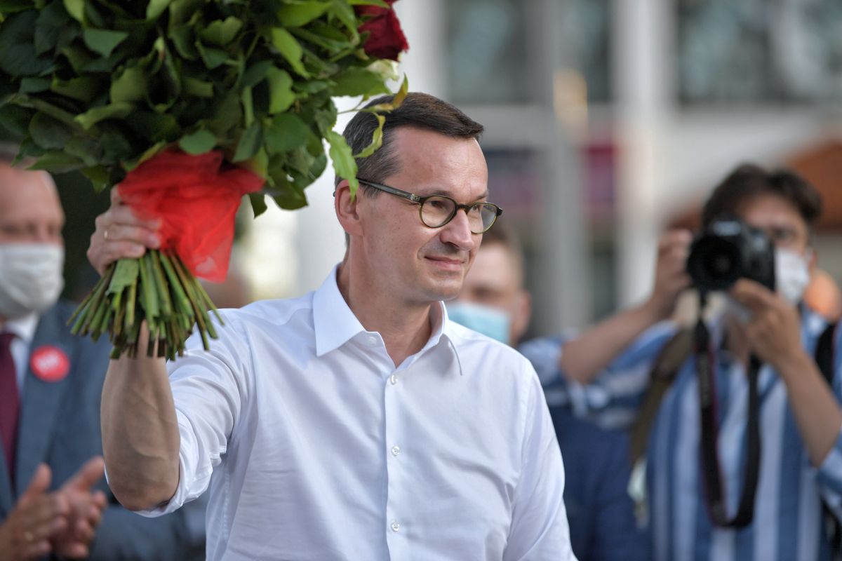 Wybory 2020. Premier Mateusz Morawiecki: trzeba tłumnie iść do wyborów, wirus w odwrocie