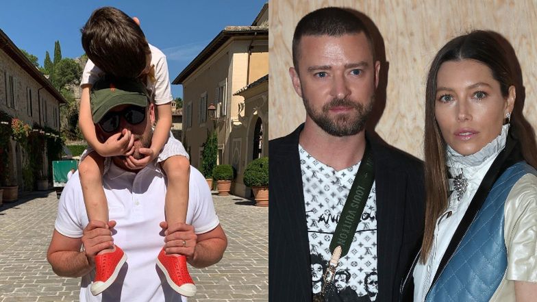 Refleksyjny Justin Timberlake pokazał zdjęcia z synkiem! "Próbujemy nauczyć go miłości, szacunku i równości"