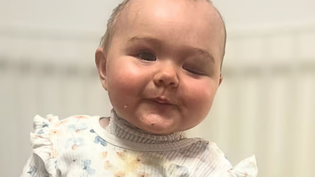 Zaapelował o pomoc dla 13-miesięcznej Lany.