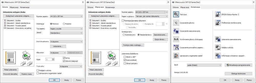 Sterownik Epson M1120