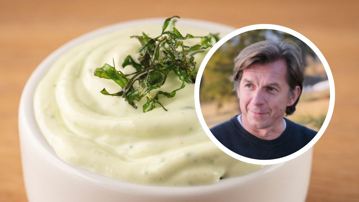 Majonez szczypiorkowy Karola Okrasy jest świetny do zapiekanek