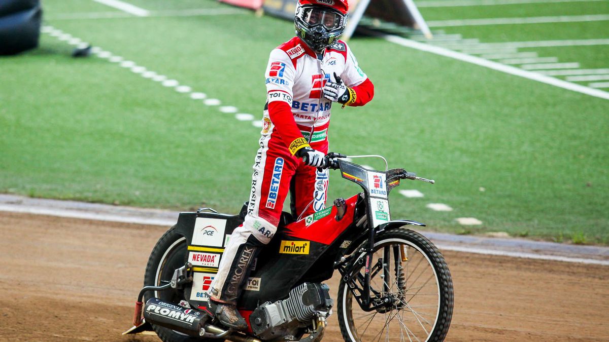 WP SportoweFakty / Katarzyna Łapczyńska / Na zdjęciu: Tai Woffinden po meczu