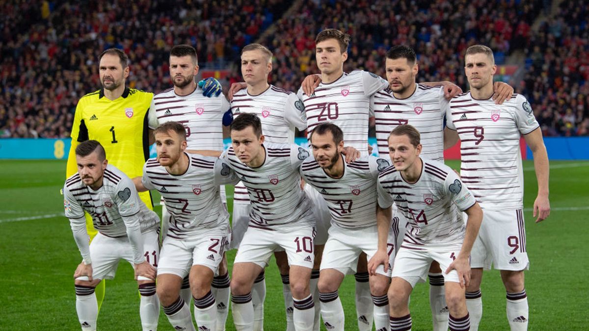 Zdjęcie okładkowe artykułu: Getty Images / Visionhaus / Na zdjęciu: piłkarze reprezentacji Łotwy