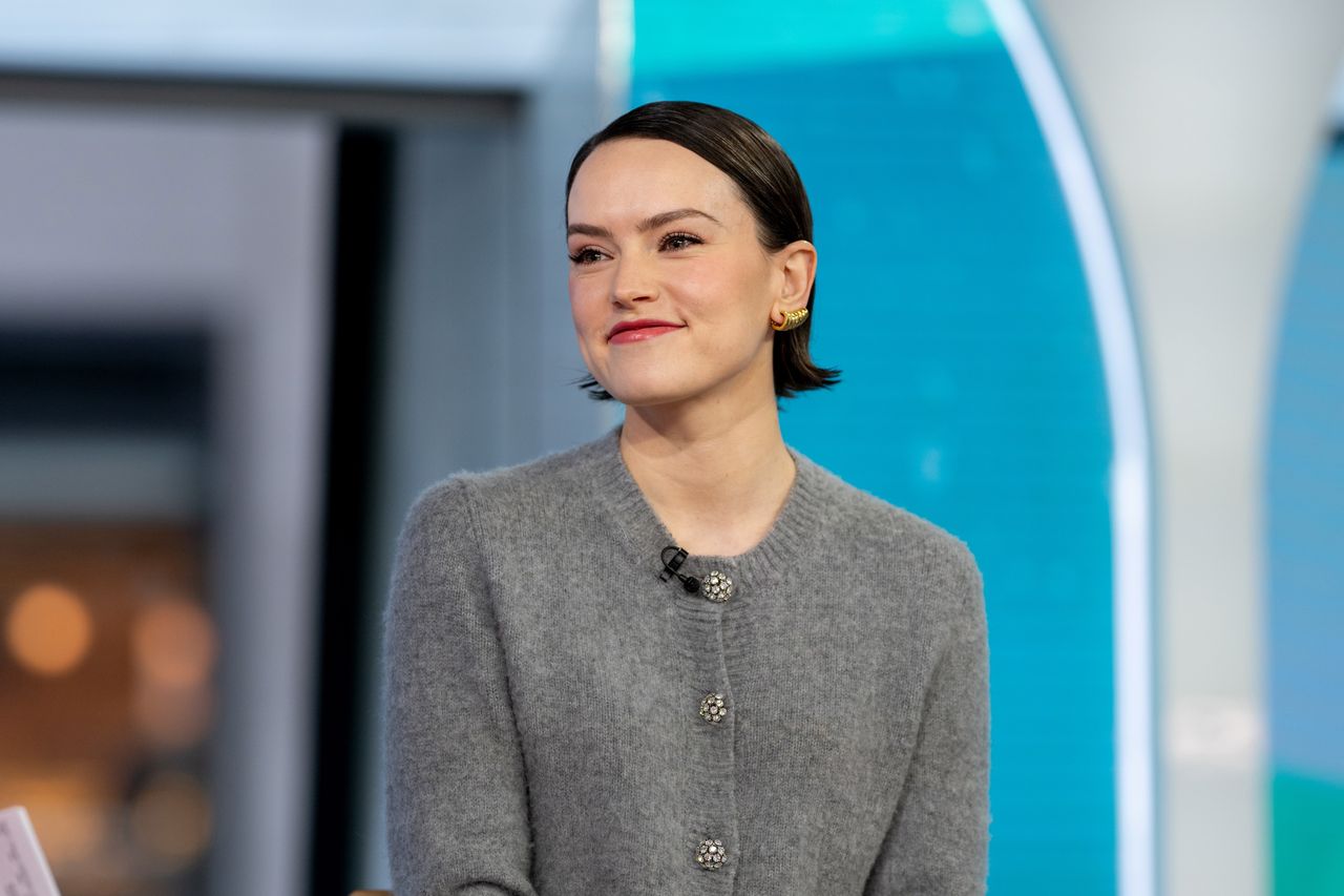 TODAY -- Pictured: Daisy Ridley on Thursday, January 25, 2024 -- (Photo by: Nathan Congleton/NBC via Getty Images)