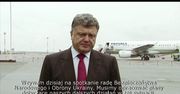 Poroszenko oskarża Rosję o inwazję