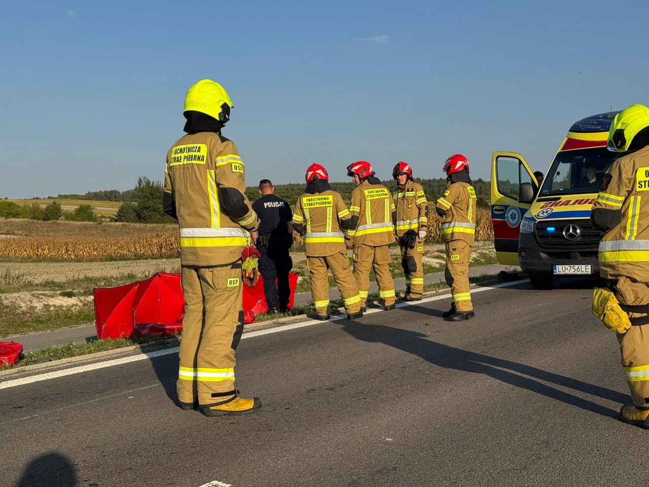 Wypadek na obwodnicy Kraśnika