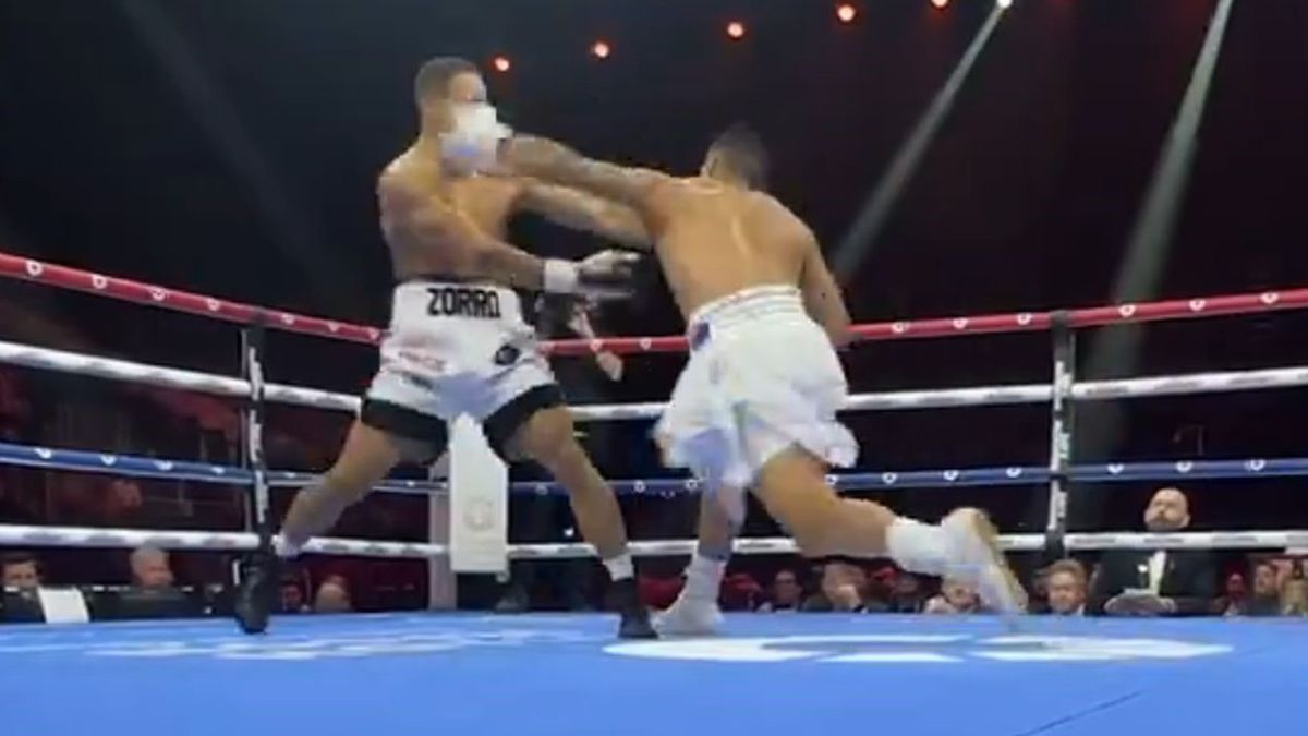 Twitter / DAZN Boxing / Nokaut Opetai na Zorro