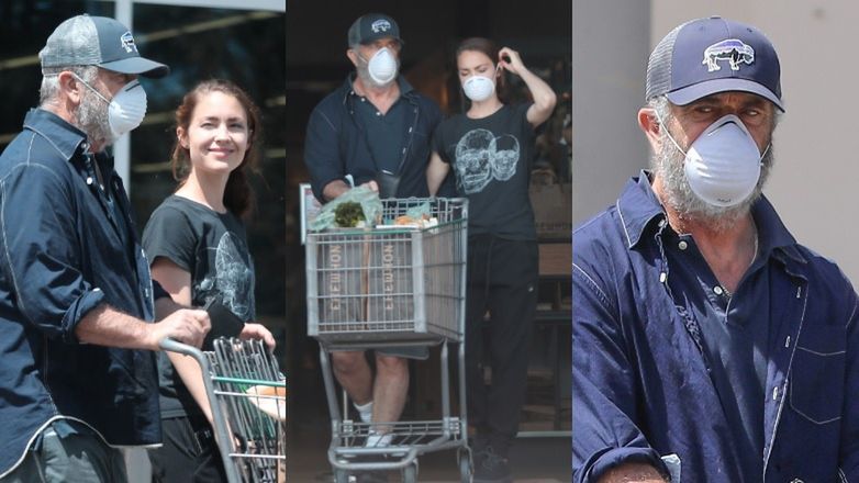 Mel Gibson i Rosalind Ross robią zakupy w LA