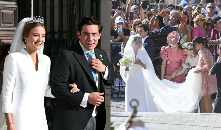 Tak wyglądał  ślub księżnej Coimbry Marii Francisci de Bragançy i Duarta de Sousy Araújo