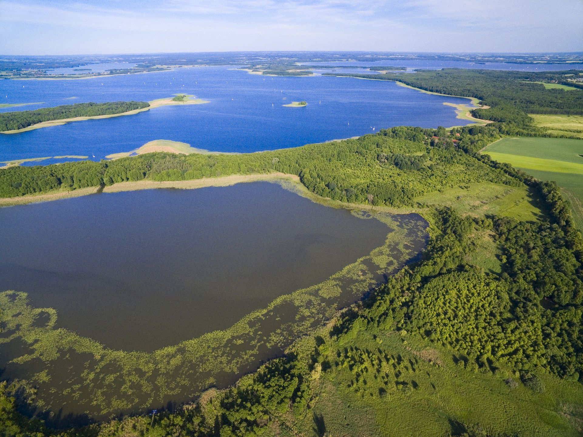 Mazury słyną z jezior