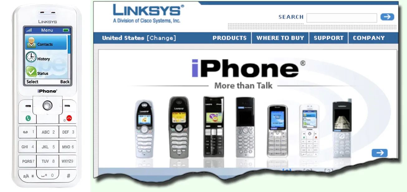Seria iPhone'ów Cisco