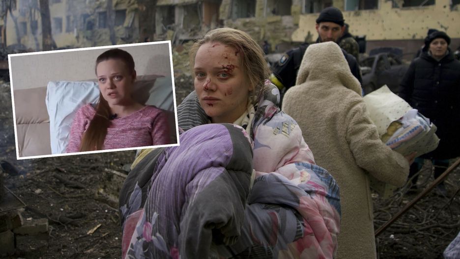 Ukraina. Ofiara nalotu na szpital znalazła się w rękach Rosjan. Nakłonili ją do wywiadu