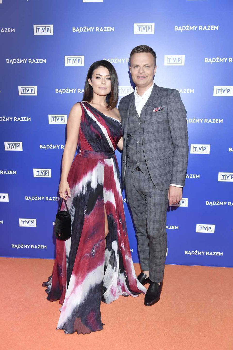 Kasia Cichopek i Marcin Hakiel- jesienna ramówka TVP 2019