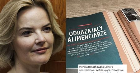 Zamachowska współczuje alimenciarzom: "Lektura obowiązkowa. Wstrząsające. Prawdziwe"