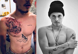 Brooklyn Beckham chwali się nowym tatuażem. Prawie taki sam ma jego ojciec! (FOTO)