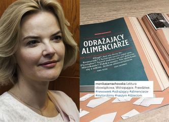 Zamachowska współczuje alimenciarzom: "Lektura obowiązkowa. Wstrząsające. Prawdziwe"