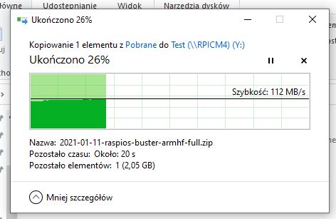 kopiowanie w eksploratorze Windows