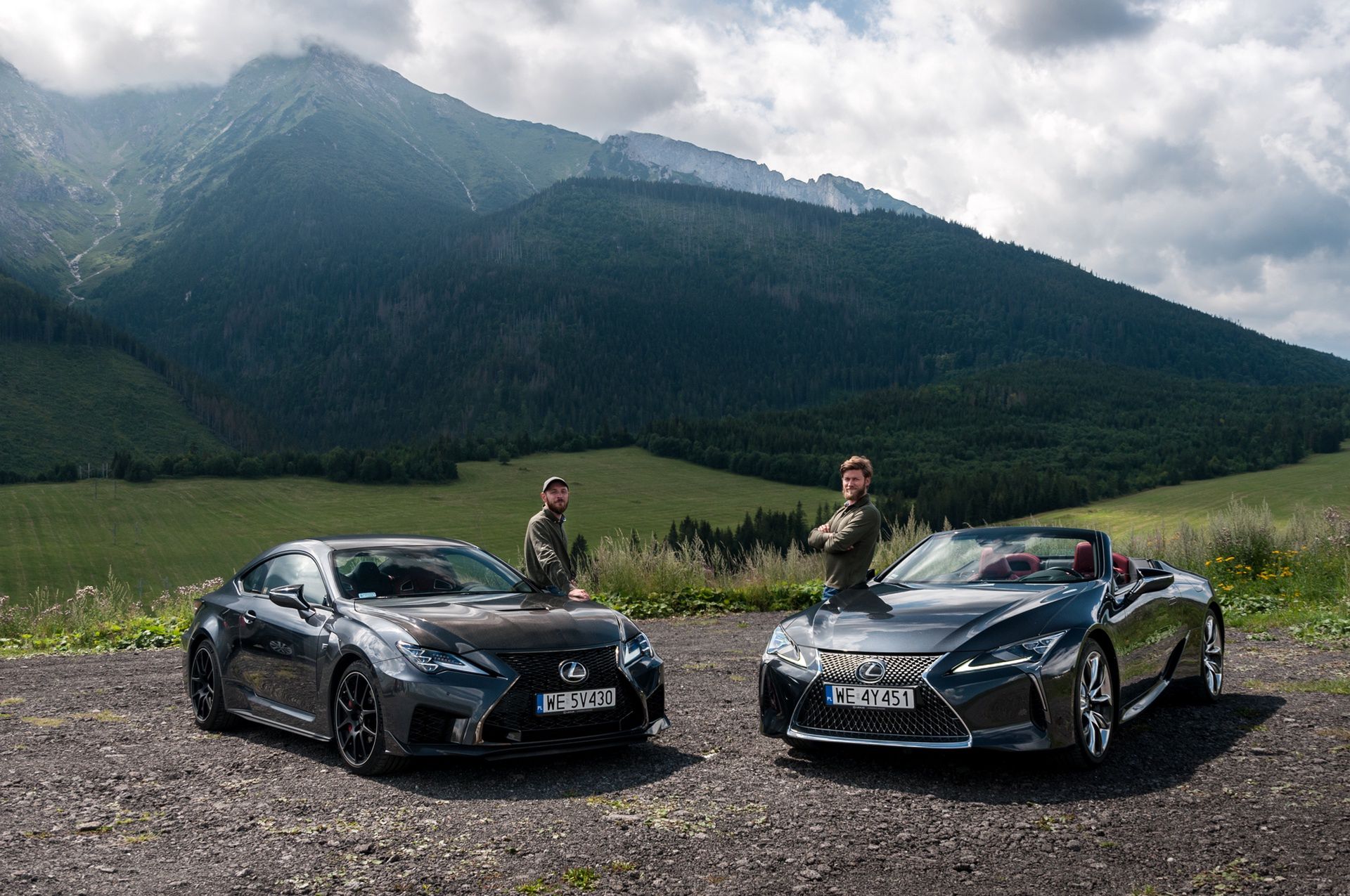 Lexusy w Tatrach